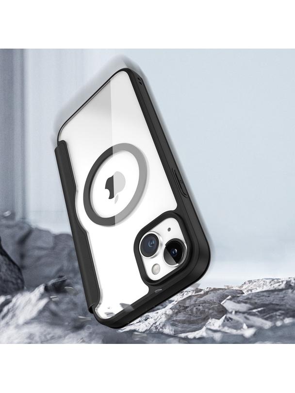 DUX DUCIS kabura SKIN X PRO kompatybilna z MagSafe do IPHONE 15 Plus czarna