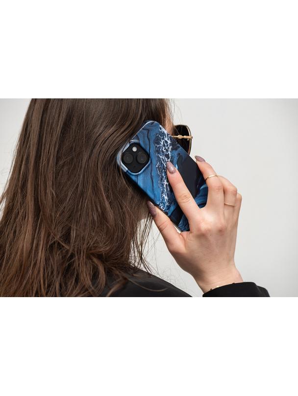 Etui na iPhone 14 Forcell F-Protect Mirage zgodny z MagSafe ocean marble