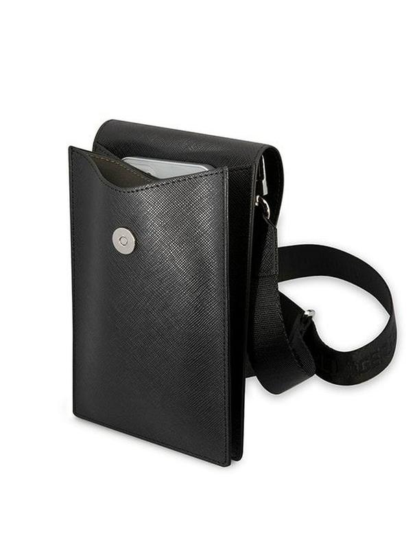 KARL LAGERFELD torebka uniwersalna na telefon KLWBSARSGK (Embossed RSG) czarny