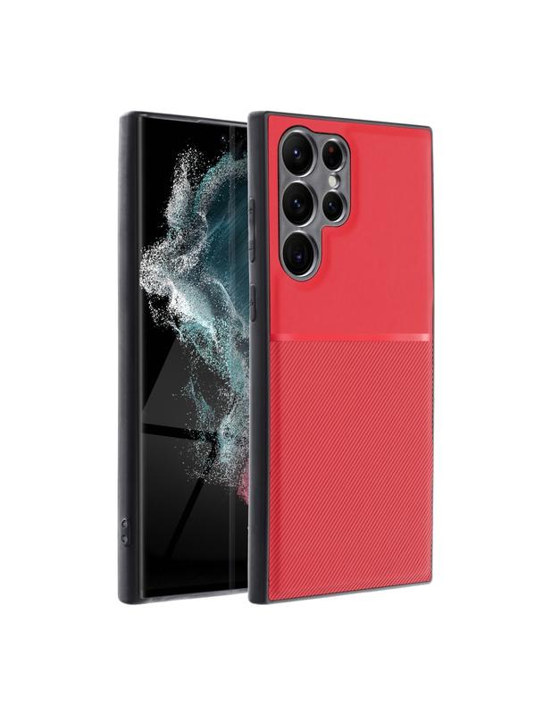 Futerał NOBLE do SAMSUNG S22 Ultra czerwony