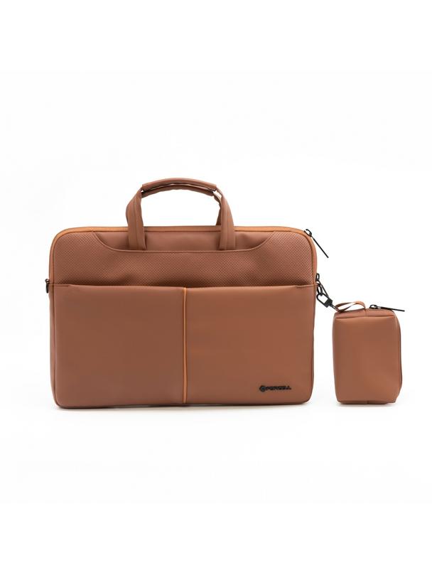 Torba na laptopa 15,6" Forcell F-Protect URBAN STYLE brązowa