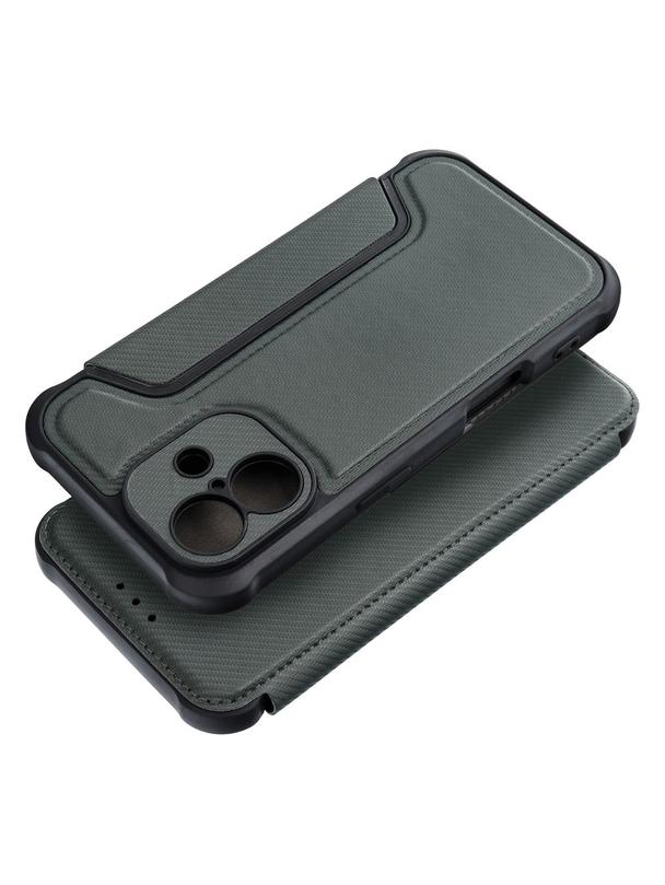 Kabura RAZOR Book do IPHONE 16 Plus ciemnozielony