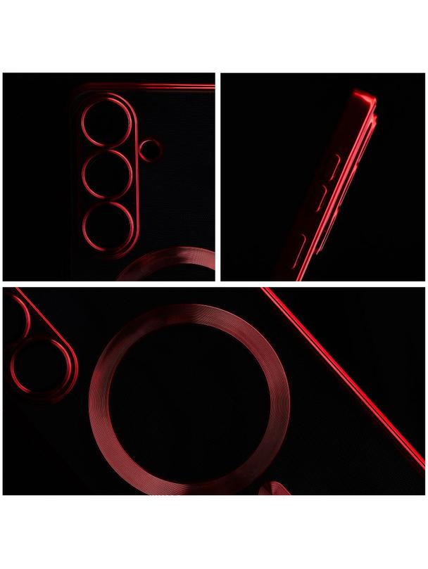 Futerał ELECTRO MAG COVER kompatybilny z MagSafe do SAMSUNG S25 Plus czerwony