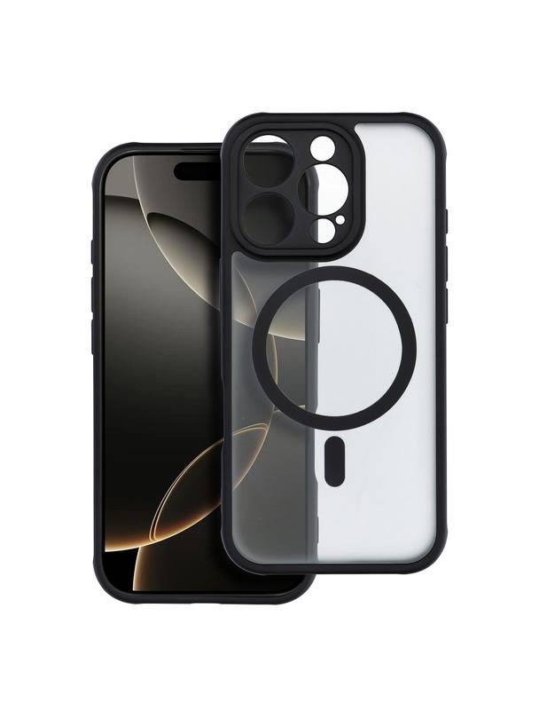 Futerał FULL MATTE MAG COVER kompatybilny z MagSafe do IPHONE 16 Pro czarny