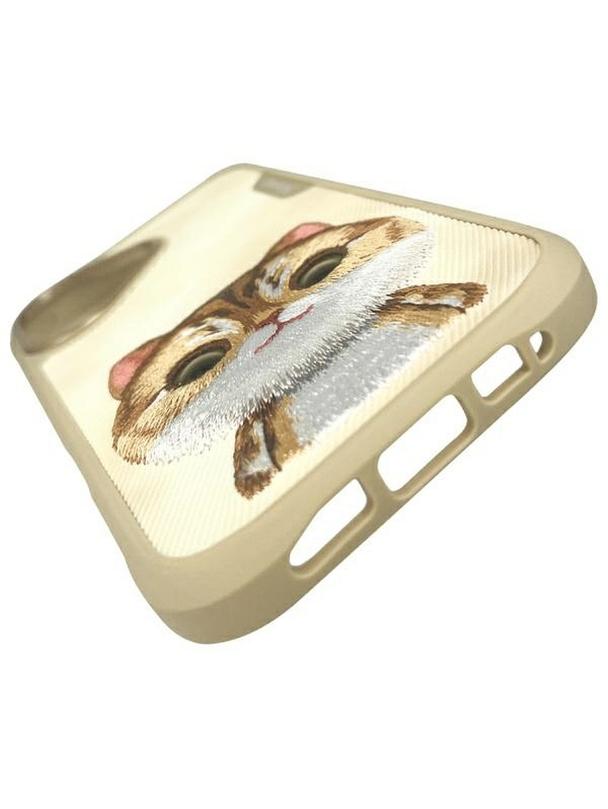 NIMMY futerał BIG EYED PET 2.0 Cat do IPHONE 16 khaki