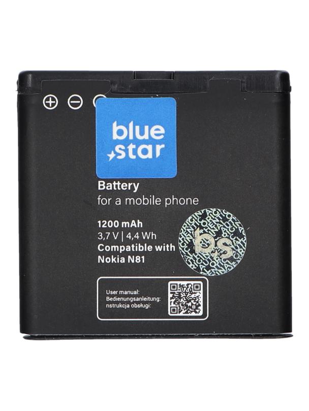 Bateria do Nokia E51 / N81 / N81 8GB / N82 / N86 1200 mAh Blue Star Premium