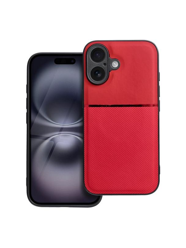 Futerał NOBLE do IPHONE 16 czerwony