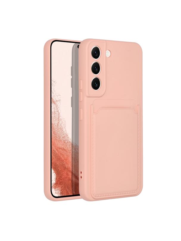 Futerał CARD CASE do SAMSUNG A53 5G różowy