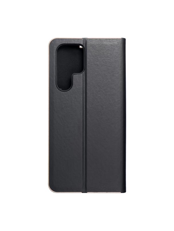Kabura LUNA Book Gold do SAMSUNG S22 Ultra czarny