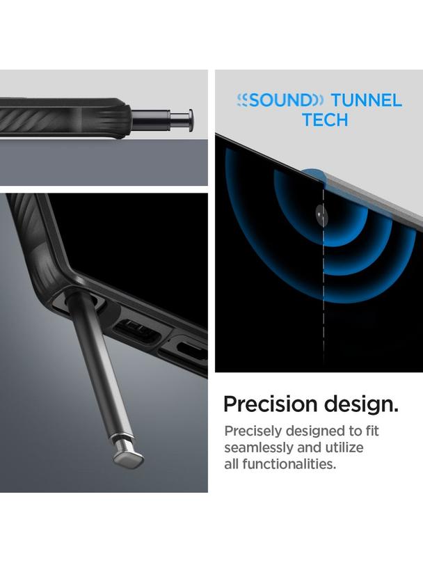 SPIGEN futerał RUGGED ARMOR do SAMSUNG S23 Ultra matte black