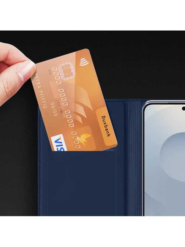 DUX DUCIS kabura SKIN PRO do SAMSUNG S25 Edge niebieska