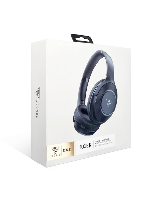 DOQAUS słuchawki bezprzewodowe bluetooth nagłowne FOCUS 5 czarne