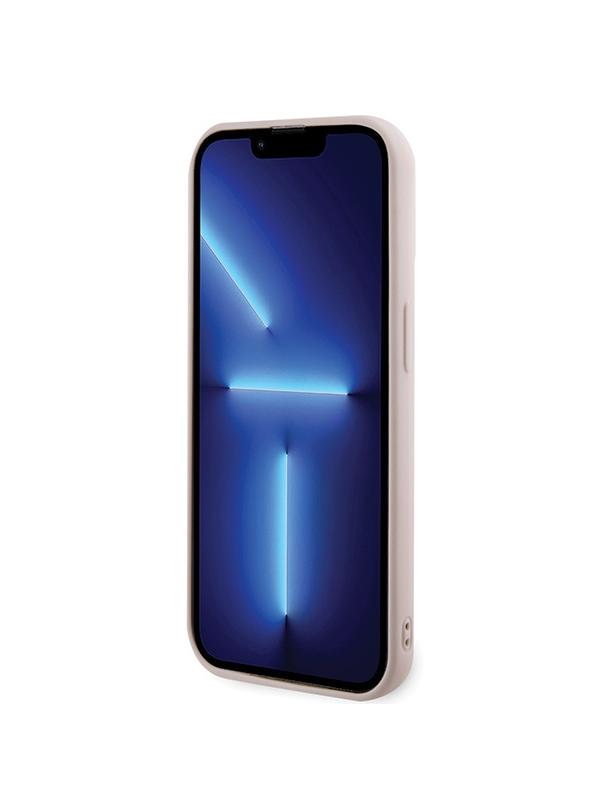KARL LAGERFELD futerał do IPHONE 15 Pro KLHCP15L3DMBKCP (3D Logo Glitter) różowy