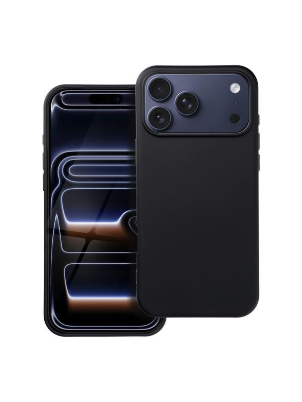 Futerał SILICONE do IPHONE 17 Pro Max czarny