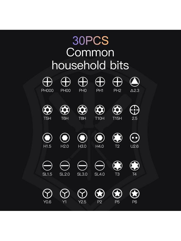 UF-TOOLS - Wkrętak precyzyjny z wymiennymi bitami 32w1