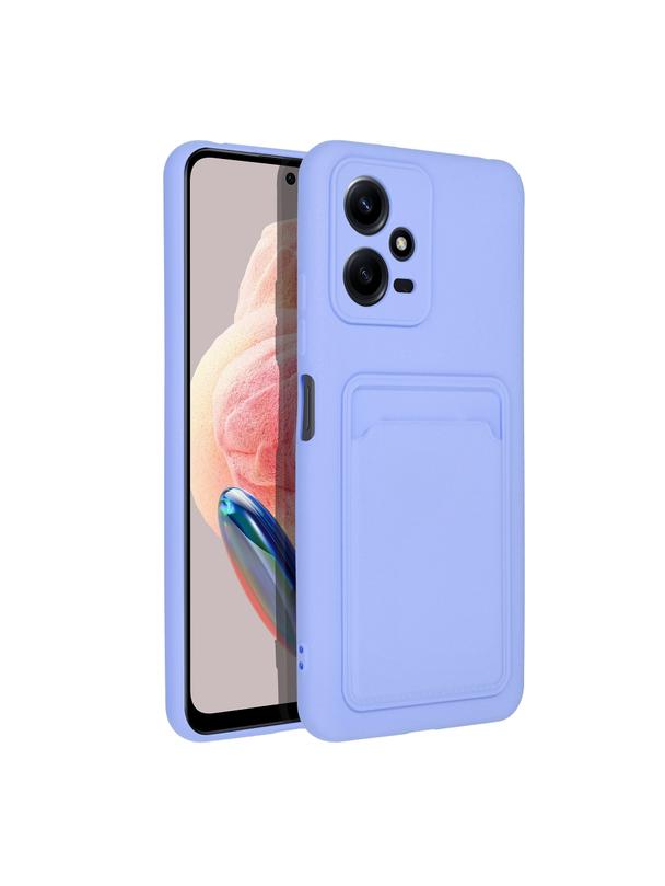 Futerał CARD CASE do XIAOMI Redmi NOTE 12 5G fioletowy