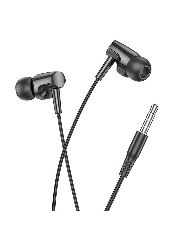 Słuchawki przewodowe douszne Jack 3,5 mm Hoco M112 czarne