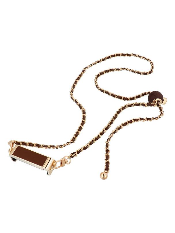 Łańcuch / Smycz z uchwytem GLAMOUR wszystkie modele max 80mm szer. BRĄZOWY