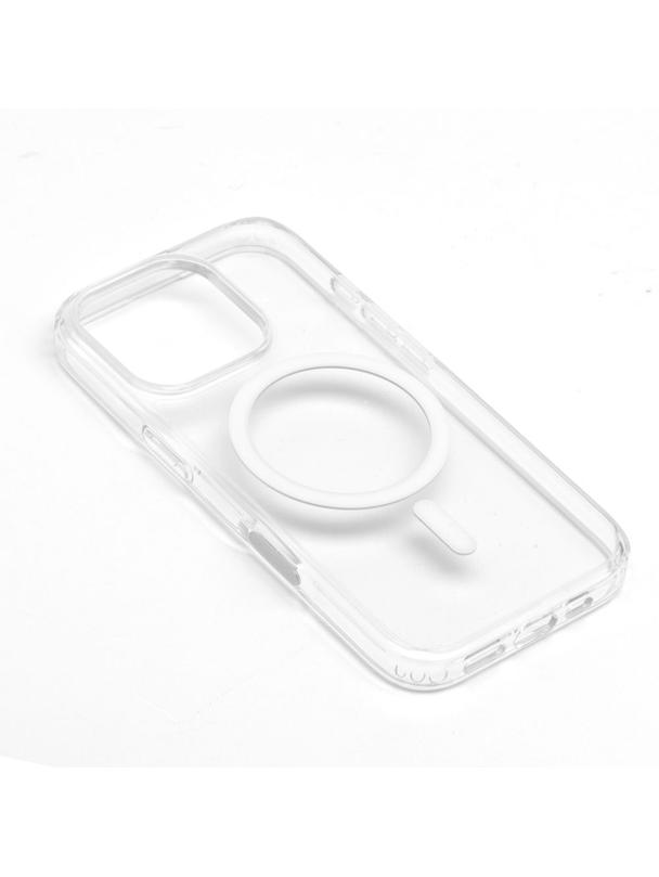 Futerał do Samsung S26 Clear Mag Cover Elite (STR / NIEŻÓŁKNĄCY) zgodny z MagSafe transparentny