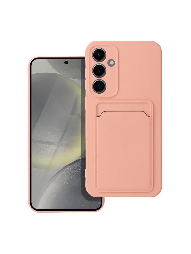 Futerał CARD CASE do SAMSUNG S23 FE różowy
