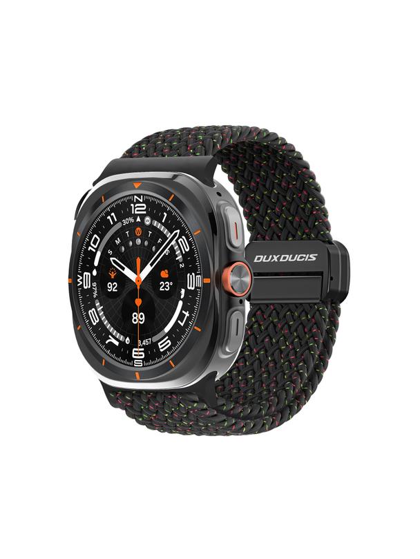 DUX DUCIS pasek MIXTURE PRO pleciony do Samsung Watch 47 mm czarny