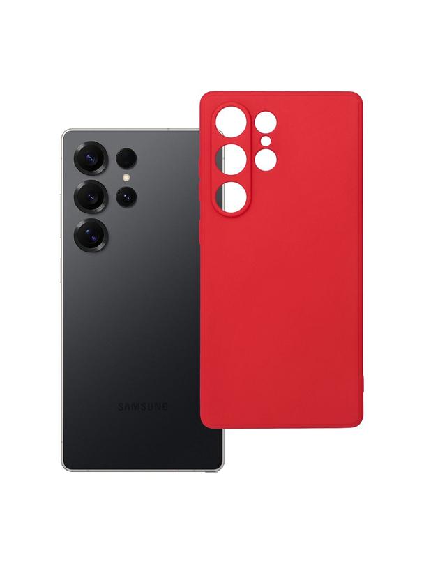 Futerał SOFT do SAMSUNG S25 Ultra czerwony