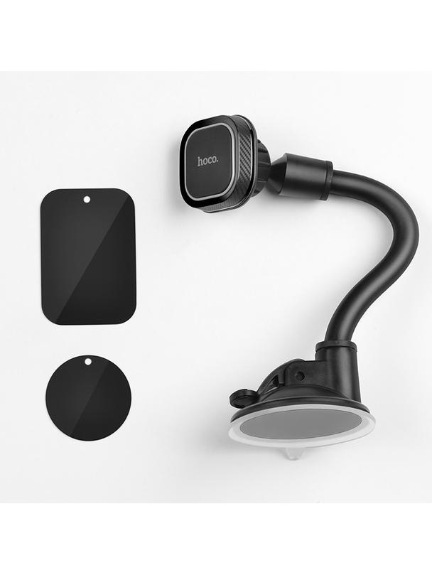 Uchwyt na telefon do samochodu magnetyczny Hoco do szyby / deski CA55 czarny