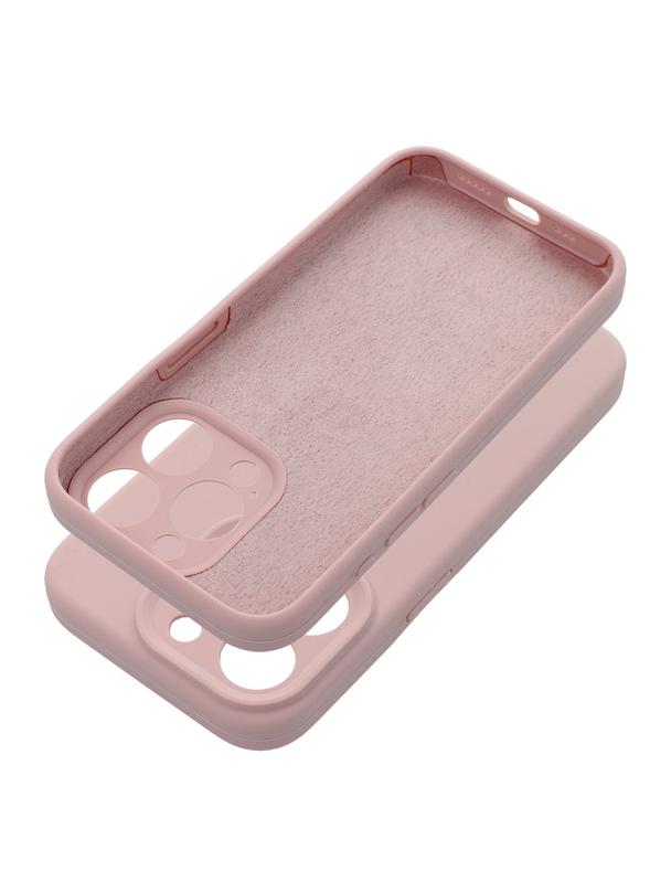 Futerał SILICONE 2mm do IPHONE 14 pudrowy róż