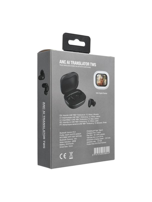 Translator TWS AI ST25 czarny