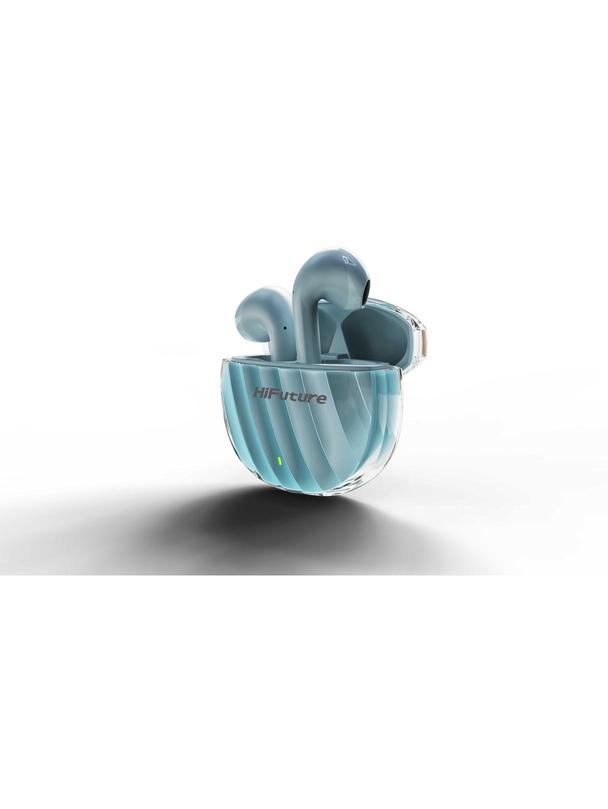 HIFUTURE słuchawki bezprzewodowe bluetooth TWS ENC IPX5 FLYBUDS3 Elegant niebieskie