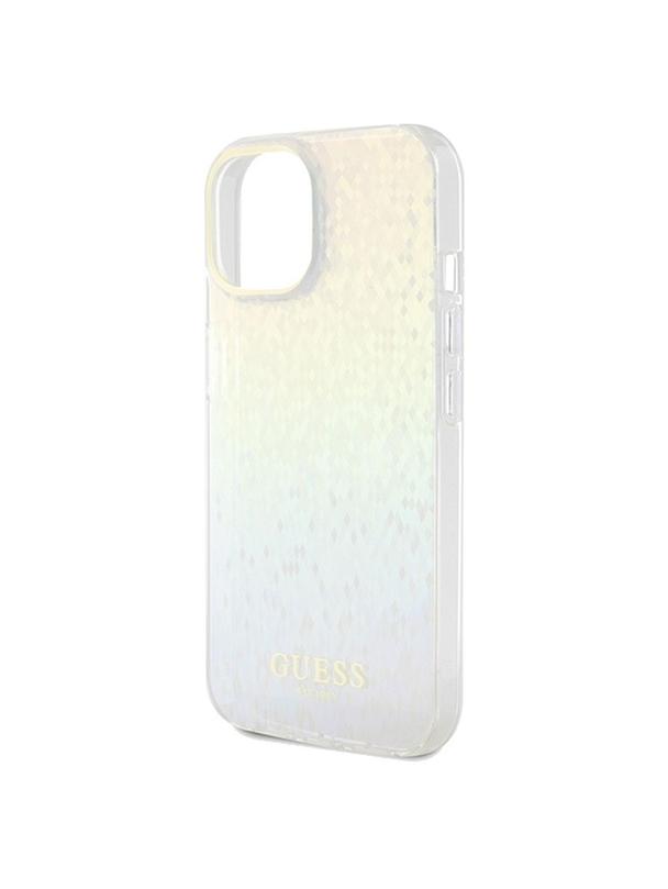 GUESS futerał do IPHONE 14 GUHCP14SHDECMI (IML Faceted Mirror / disco iridescent) wielokolorowy