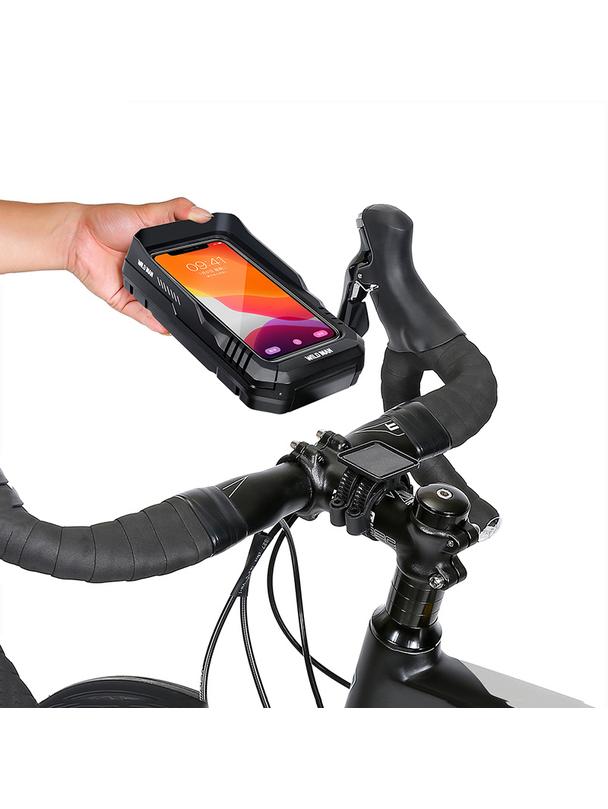 WILDMAN sakwa rowerowa na kierownicę 0,5L (4" - 7") FK4 czarna