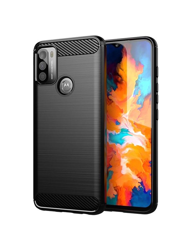 Futerał CARBON do MOTOROLA EDGE 50 Pro czarny