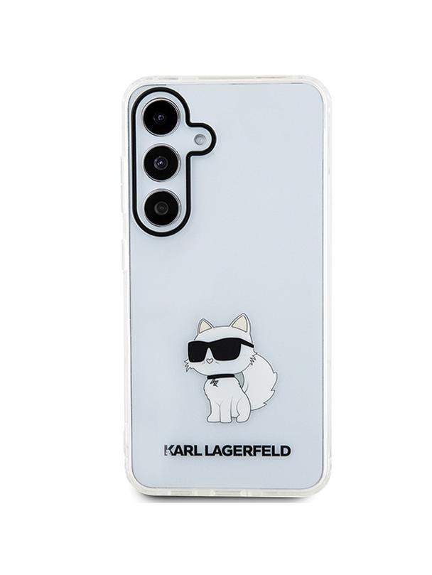 KARL LAGERFELD futerał do SAMSUNG S24 KLHCS24SHNCHTCT (IML NFT CHOUPETTE) transparentny