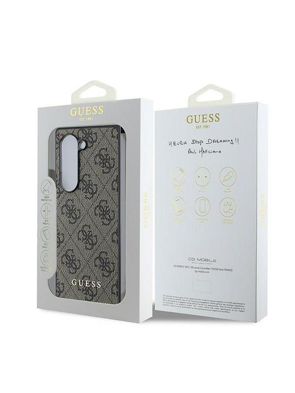 GUESS futerał do SAMSUNG Z Fold 6 GUHCZFD6GF4GBR (HC PU 4G Charm) brązowy