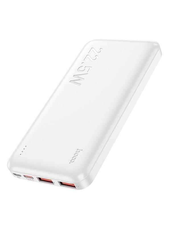 Powerbank Hoco 10000 mAh QC PD 3A 22,5W J101 biały