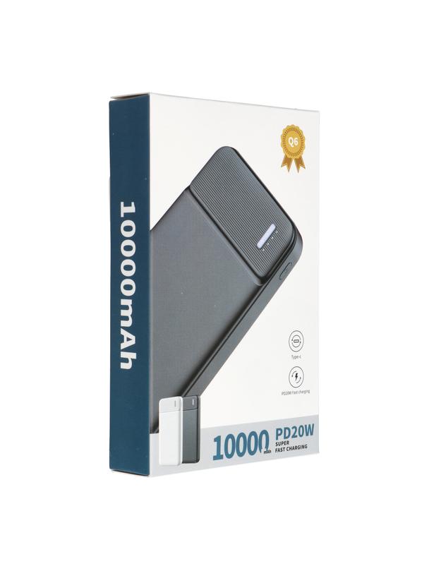 PURIDEA powerbank 10 000 mAh PD QC3.0 3A 20W Q6 biały