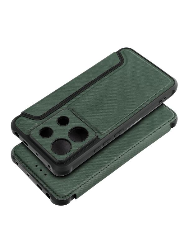 Kabura RAZOR Book do XIAOMI Redmi Note 13 Pro 5G ciemnozielony