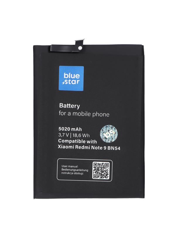 Bateria do Xiaomi Redmi Note 9 (BN54) 5020 mAh Blue Star