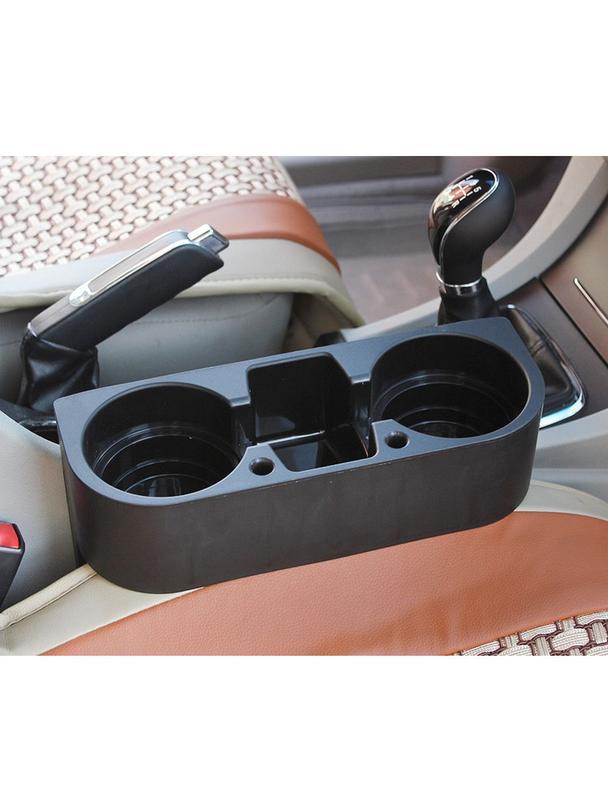 Uchwyt na kubki potrójny czarny