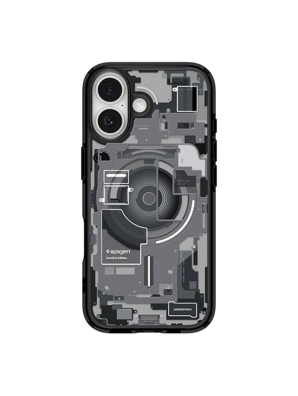 SPIGEN futerał ULTRA HYBRID MAG MAGSAFE IPHONE 17 ZERO ONE BLACK