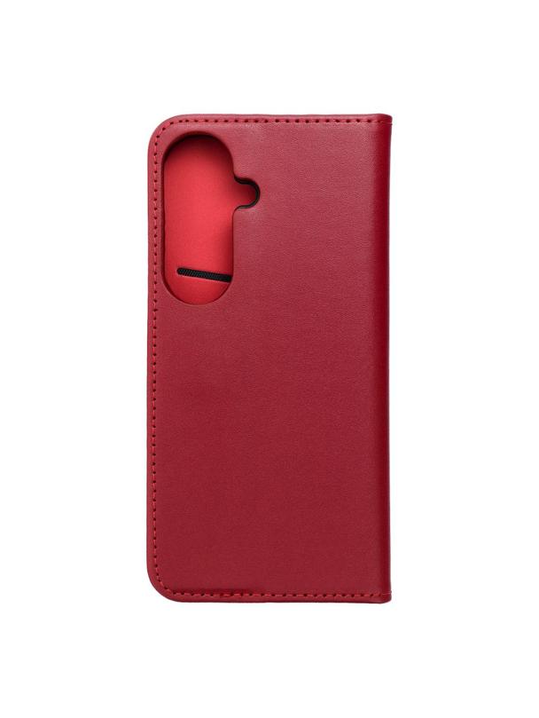 Kabura SMART PRO Book skórzana do SAMSUNG S26 bordowy