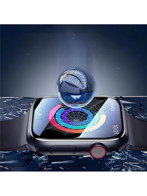 Wiwu - Szkło hartowane z aplikatorem Easy Install do Apple Watch 49mm