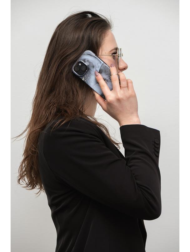 Etui na iPhone 15 Forcell F-Protect Mirage zgodny z MagSafe marble mist