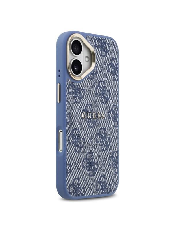 GUESS futerał do IPHONE 17 kompatybilny z MagSafe GUHMP17SP4MSEGCB (PU 4G W/ Classic) niebieski