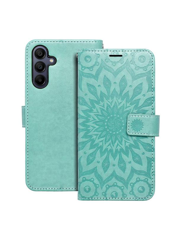 Kabura MEZZO Book do SAMSUNG A15 4G / A15 5G mandala zielony
