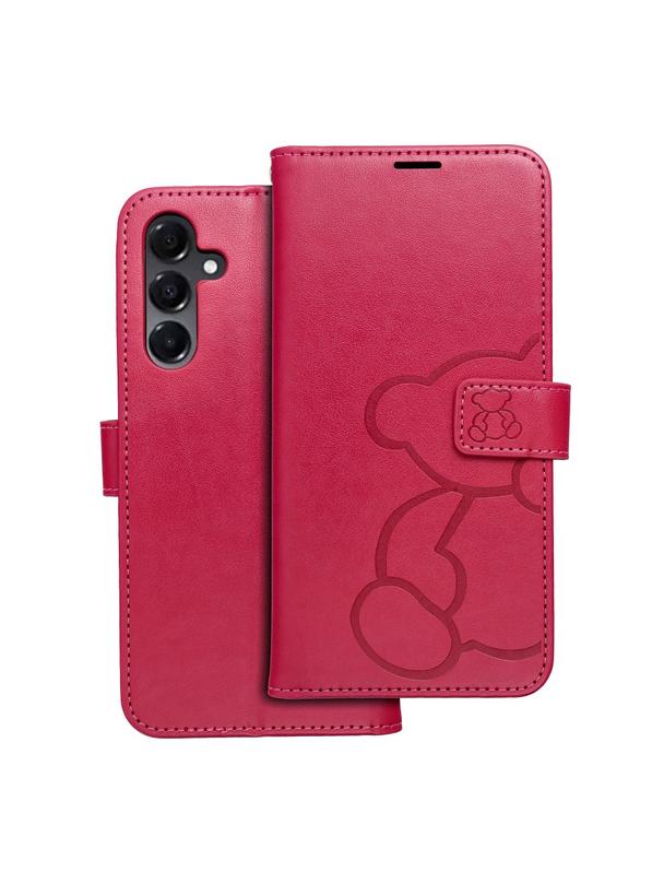 Kabura MEZZO Book do SAMSUNG A16 5G teddy bear magenta