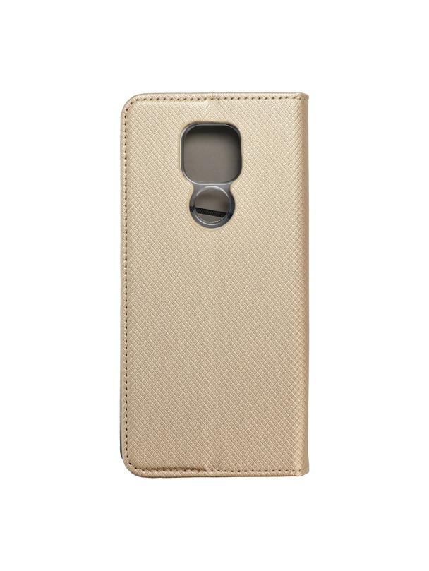 Kabura SMART CASE Book do MOTOROLA E7 PLUS / G9 PLAY / G9 złoty