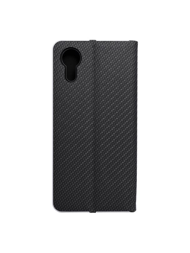 Kabura LUNA Book Carbon do SAMSUNG Xcover 7 czarny