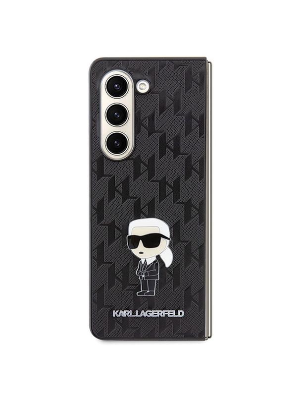 KARL LAGERFELD futerał do SAMSUNG Z Fold 5 KLHCZFD5SAPKINPK (Saffiano Mono IK PIN) czarny